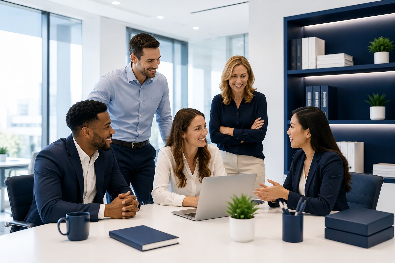 ContraNETT™ attorneys collaborating with a client team